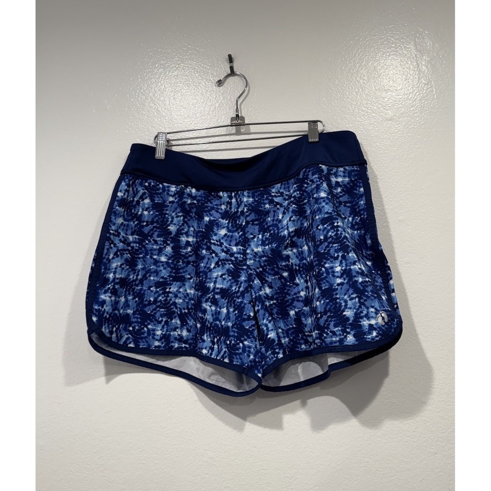 Hang Ten Blue & Navy Abstract Print Men’s Swim Board Shorts